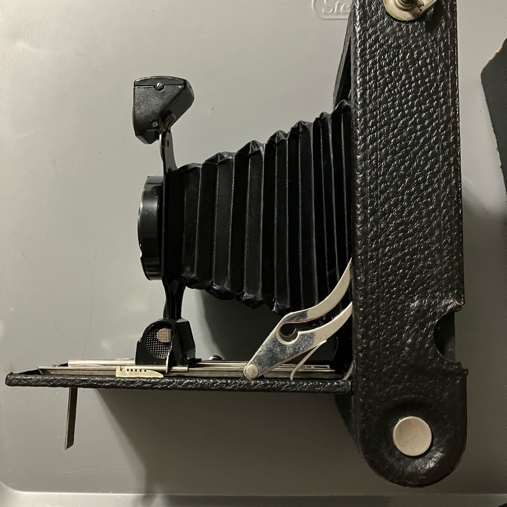 Kodak Junior No. 2c Autographic Black Classic Folding Film Camera - Picture 4 of 16